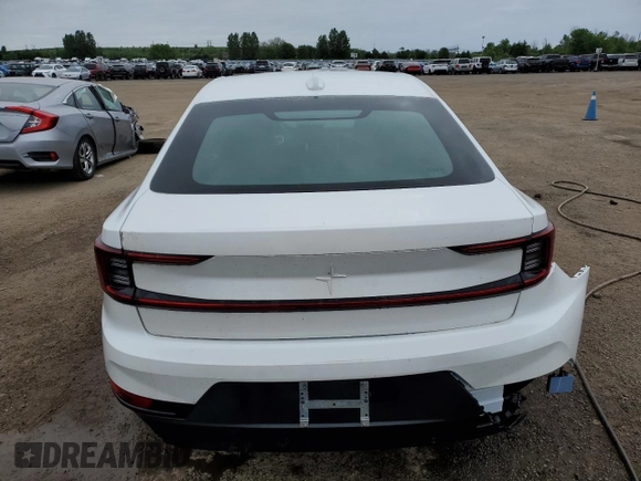 2023 Polestar 2 with VIN YSMED3KA0PL146655, listed as a Copart auction lot 58602544 with 16,412 mi miles and Clean Title. Bid and sale history available at carsss.com. Image 6.