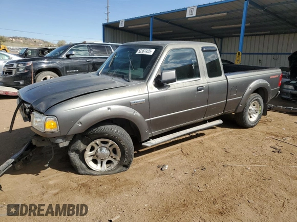 2008 Ford Ranger XLT with VIN 1FTYR44UX8PA98101, listed as a Copart auction lot 53367425 with 102,014 mi miles and Salvage title. Bid and sale history available at DreamBid. Image 1.