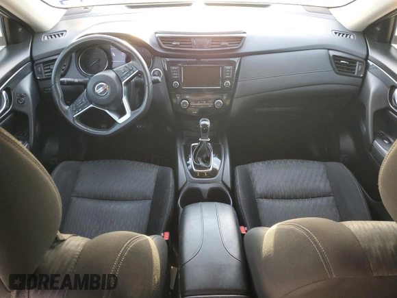 2018 Nissan Rogue SV with VIN KNMAT2MT6JP506629, listed as a Copart auction lot 53854845 with Not Provided miles and Salvage Title. Bid and sale history available at carsss.com. Image 8.