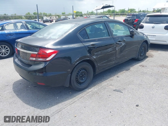 2015 Honda Civic LX with VIN 2HGFB2F5XFH515788, listed as a IAAI auction lot 42443619 with 175,450 mi miles and . Bid and sale history available at DreamBid. Image 4.