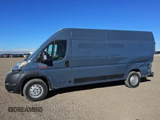 2020 Ram ProMaster Cargo with VIN 3C6URVJG3LE128641, listed as a Copart auction lot 56077705 with 54,800 mi miles and Clean Title. Bid and sale history available at DreamBid. Image 1.