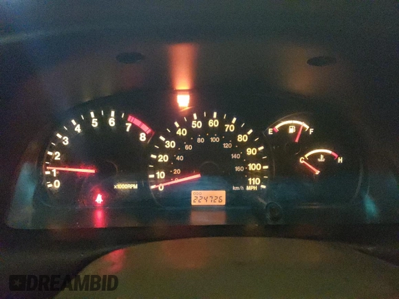 2002 Chevrolet Tracker LT z VIN 2CNBJ634126927635, wystawiony jako Copart lot #78814333 z przebiegiem 224 726 mil mil oraz Szkoda całkowita • Salvage title. Historia ofert i sprzedaży dostępna na DreamBid. Obrazek 9.