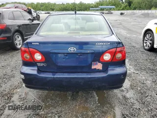 2007 Toyota Corolla CE with VIN JTDBR32E970104473, listed as a Copart auction lot 58563945 with 210,713 mi miles and Salvage title. Bid and sale history available at DreamBid. Image 6.