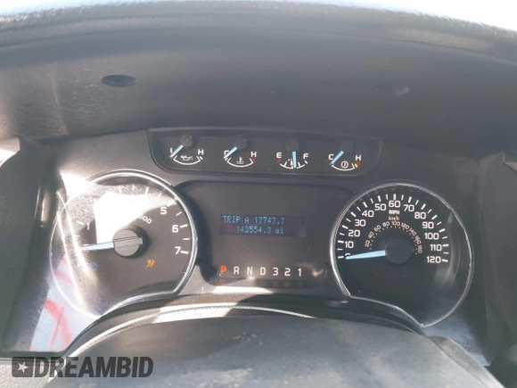 2011 Ford F-150 XL with VIN 1FTEW1CM0BFC15564, listed as a IAAI auction lot 41710176 with 143,554 mi miles and . Bid and sale history available at DreamBid. Image 7.