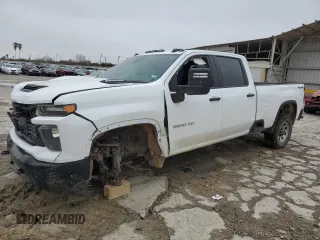 2024 Chevrolet Silverado 3500HD Work Truck with VIN 1GC4YSEY7RF108226, listed as a Copart auction lot 42491525 with 92,076 mi miles and Salvage title. Bid and sale history available at DreamBid. Image 1.