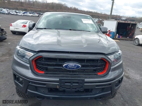 2021 Ford Ranger XL with VIN 1FTER4FHXMLD54242, listed as a IAAI auction lot 41922752 with 35,328 mi miles. Bid and sale history available at carsss.com. Image 12.