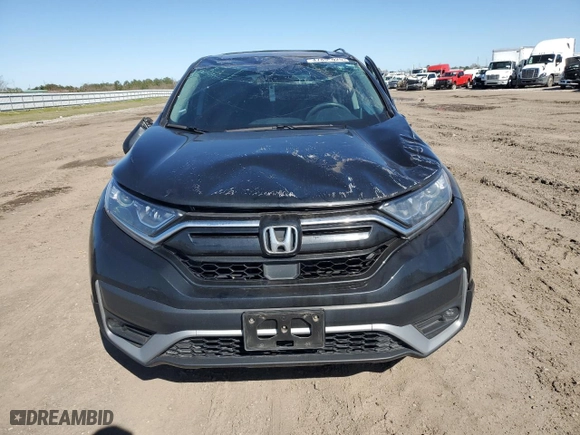 2022 Honda CR-V EX-L with VIN 5J6RW1H88NA022331, listed as a Copart auction lot 47855925 with 48,515 mi miles and Salvage Title. Bid and sale history available at carsss.com. Image 5.