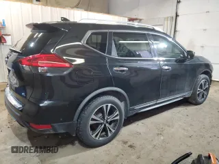 2017 Nissan Rogue SL with VIN JN8AT2MTXHW147922, listed as a Copart auction lot 52331195 with 66,265 mi miles and Salvage title. Bid and sale history available at DreamBid. Image 3.