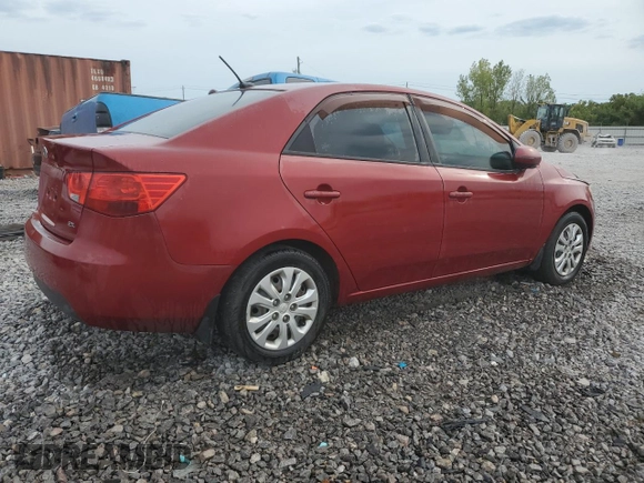 2011 Kia Forte EX with VIN KNAFU4A23B5423017, listed as a Copart auction lot 70587864 with 231,536 mi miles and Salvage Title. Bid and sale history available at carsss.com. Image 3.