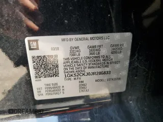 2018 GMC Yukon Denali with VIN 1GKS2CKJ0JR286833, listed as a Copart auction lot 65722294 with 103,798 mi miles and Salvage Title. Bid and sale history available at carsss.com. Image 13.