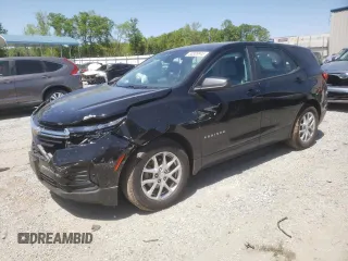 2023 Chevrolet Equinox LS z VIN 3GNAXHEG1PL200877, wystawiony jako Copart lot #53389845 z przebiegiem 32 620 mil mil oraz Szkoda całkowita • Salvage title. Historia ofert i sprzedaży dostępna na DreamBid. Obrazek 1.