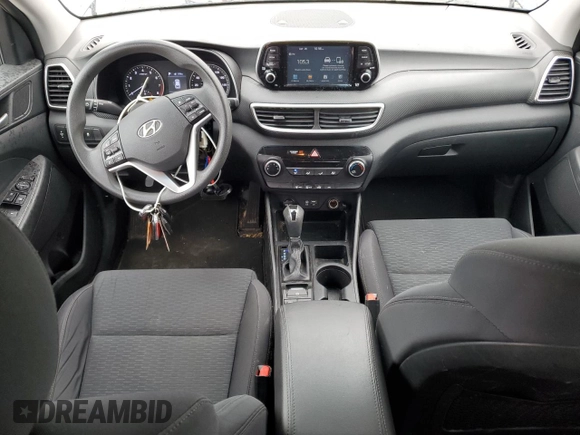 2019 Hyundai Tucson SE with VIN KM8J23A44KU979353, listed as a Copart auction lot 54005325 with 29,414 mi miles and Salvage Title. Bid and sale history available at carsss.com. Image 8.