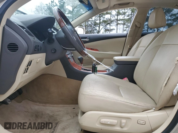 2011 Lexus ES 330 with VIN JTHBK1EGXB2460965, listed as a Copart auction lot 50342435 with 131,205 mi miles and Salvage Title. Bid and sale history available at DreamBid. Image 7.
