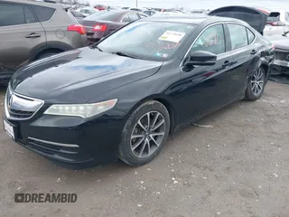 2017 Acura TLX V6 w/Technology Pkg with VIN 19UUB3F52HA001559, listed as a IAAI auction lot 41732690 with 141,526 mi miles. Bid and sale history available at carsss.com. Image 2.