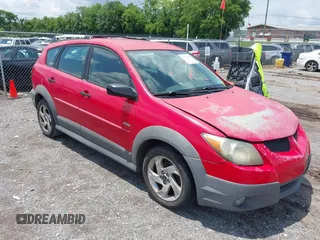 2004 Pontiac Vibe z VIN 5Y2SL62874Z411841, wystawiony jako IAAI lot #42502429 z przebiegiem 238 276 mil mil oraz . Historia ofert i sprzedaży dostępna na DreamBid. Obrazek 1.
