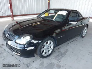 2003 Mercedes-Benz SLK-Class 2.3L with VIN WDBKK49F53F284534, listed as a IAAI auction lot 41325020 with NaN miles. Bid and sale history available at carsss.com. Image 2.