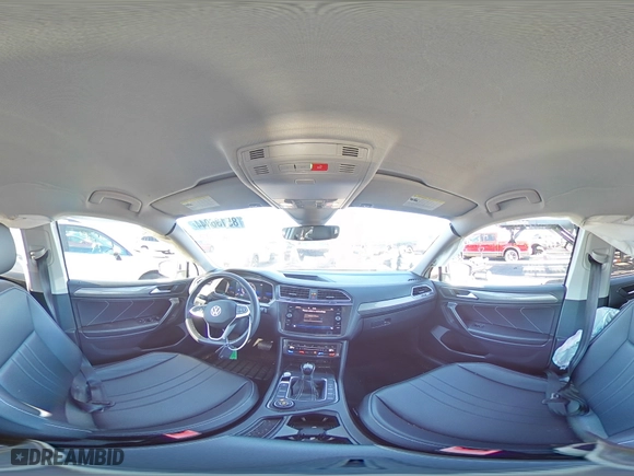 2022 Volkswagen Tiguan SE with VIN 3VV2B7AX8NM165856, listed as a Copart auction lot 85136044 with 44,076 mi miles and Salvage Title. Bid and sale history available at carsss.com. Image 13.