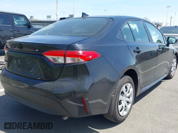 2024 Toyota Corolla LE with VIN JTDB4MEE2R3021601, listed as a IAAI auction lot 42102801 with 18,803 mi miles and . Bid and sale history available at DreamBid. Image 4.