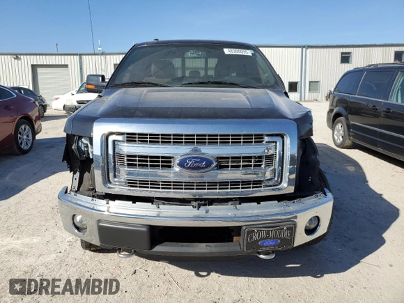 2013 Ford F-150 XL with VIN 1FTFW1ET5DKG08849, listed as a Copart auction lot 48300095 with 154,040 mi miles and Salvage Title. Bid and sale history available at carsss.com. Image 5.