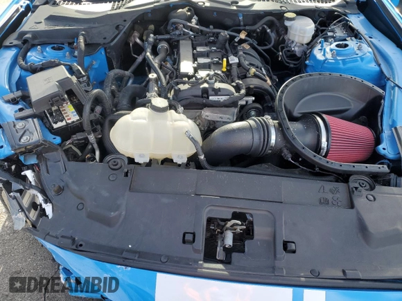 2022 Ford Mustang EcoBoost with VIN 1FA6P8TH0N5132584, listed as a Copart auction lot 45401895 with 14,658 mi miles and Salvage Title. Bid and sale history available at carsss.com. Image 11.