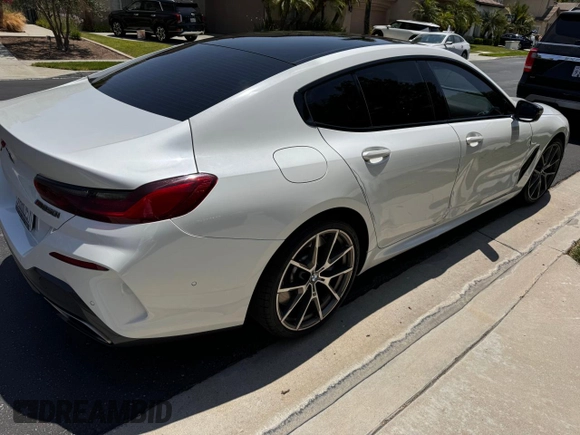 2020 BMW 8 Series M850i with VIN WBAGV8C01LBP48613, listed as a Copart auction lot 65496944 with 18,974 mi miles. Bid and sale history available at carsss.com. Image 4.