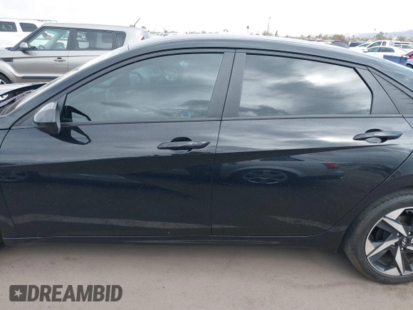 2023 Hyundai Elantra SEL with VIN KMHLS4AGXPU624963, listed as a IAAI auction lot 41947452 with 22,044 mi miles and . Bid and sale history available at DreamBid. Image 14.