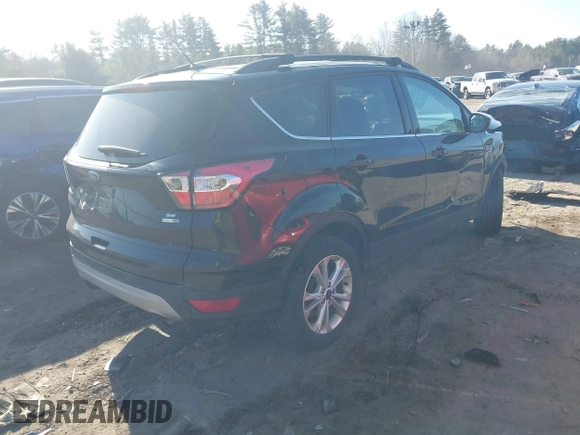2017 Ford Escape SE with VIN 1FMCU9GD5HUC70341, listed as a IAAI auction lot 41801365 with 135,439 mi miles. Bid and sale history available at carsss.com. Image 4.