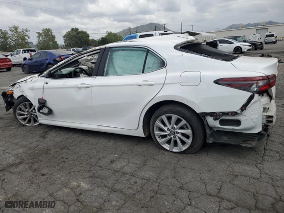 2024 Toyota Camry LE with VIN 4T1C11AKXRU899984, listed as a Copart auction lot 53620825 with 35,548 mi miles and Non Repairable. Bid and sale history available at carsss.com. Image 2.