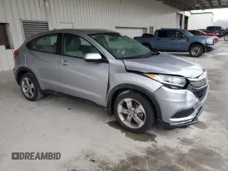 2021 Honda HR-V LX with VIN 3CZRU5H37MM729956, listed as a Copart auction lot 44676175 with 46,186 mi miles and Salvage Title. Bid and sale history available at carsss.com. Image 4.