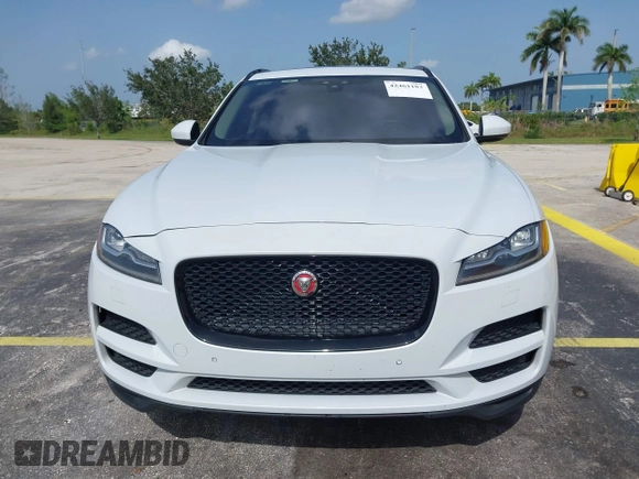 2017 Jaguar F-Pace 35t Prestige with VIN SADCK2BV6HA890493, listed as a IAAI auction lot 42461183 with 94,402 mi miles and . Bid and sale history available at DreamBid. Image 12.
