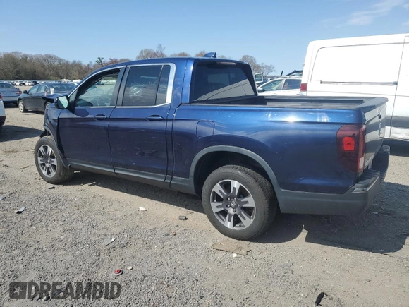 2018 Honda Ridgeline RTL with VIN 5FPYK3F58JB011968, listed as a Copart auction lot 54533215 with Not provided miles and Salvage title. Bid and sale history available at DreamBid. Image 2.