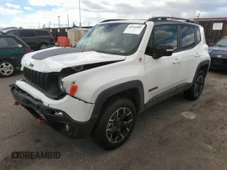 2023 Jeep Renegade Trailhawk with VIN ZACNJDC15PPP67715, listed as a IAAI auction lot 42141085 with 25,748 mi miles and . Bid and sale history available at DreamBid. Image 18.