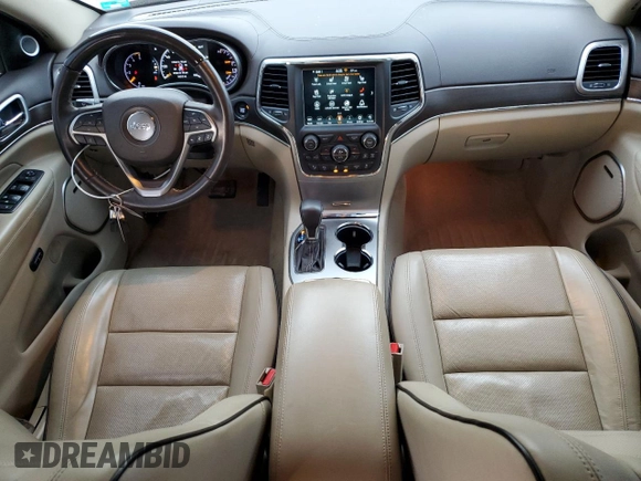 2018 Jeep Grand Cherokee High Altitude with VIN 1C4RJFCM9JC405344, listed as a Copart auction lot 82923474 with 34,212 mi miles and Salvage Title. Bid and sale history available at carsss.com. Image 8.