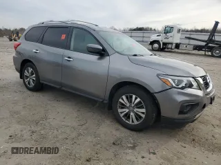 2020 Nissan Pathfinder S with VIN 5N1DR2AM5LC640529, listed as a Copart auction lot 45273575 with 114,219 mi miles and Salvage title. Bid and sale history available at DreamBid. Image 4.