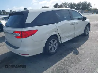 2019 Honda Odyssey EX-L with VIN 5FNRL6H74KB103686, listed as a IAAI auction lot 41948433 with 78,506 mi miles. Bid and sale history available at carsss.com. Image 4.