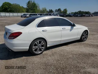 2018 Mercedes-Benz C with VIN WDDWF4JBXJR422893, listed as a Copart auction lot 52883315 with 74,542 mi miles and Clean Title. Bid and sale history available at carsss.com. Image 3.