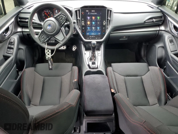 2022 Subaru WRX Premium with VIN JF1VBAH63N8015010, listed as a Copart auction lot 57889445 with 19,737 mi miles and Salvage title. Bid and sale history available at DreamBid. Image 8.