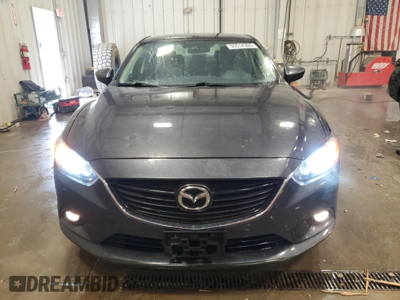 2015 Mazda 6 i Touring with VIN JM1GJ1V58F1200777, listed as a Copart auction lot 55514305 with 207,272 mi miles and Clean Title. Bid and sale history available at DreamBid. Image 5.