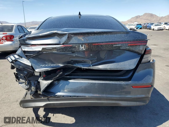 2024 Honda Accord EX with VIN 1HGCY1F30RA075349, listed as a Copart auction lot 54143685 with 11,912 mi miles and Salvage title. Bid and sale history available at DreamBid. Image 6.