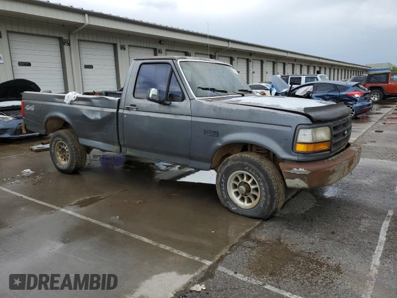 1993 Ford F-150 with VIN 1FTEF14Y3PLA33500, listed as a Copart auction lot 56246345 with 101,165 mi miles and Clean title. Bid and sale history available at DreamBid. Image 4.