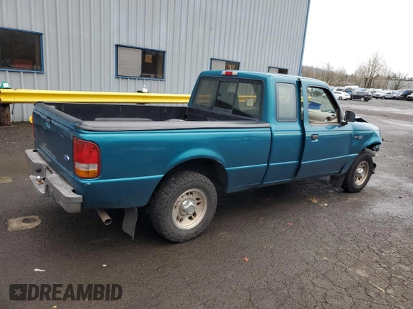 1997 Ford Ranger XL with VIN 1FTCR14A3VPA99441, listed as a Copart auction lot 46626095 with 137,526 mi miles and Salvage title. Bid and sale history available at DreamBid. Image 3.