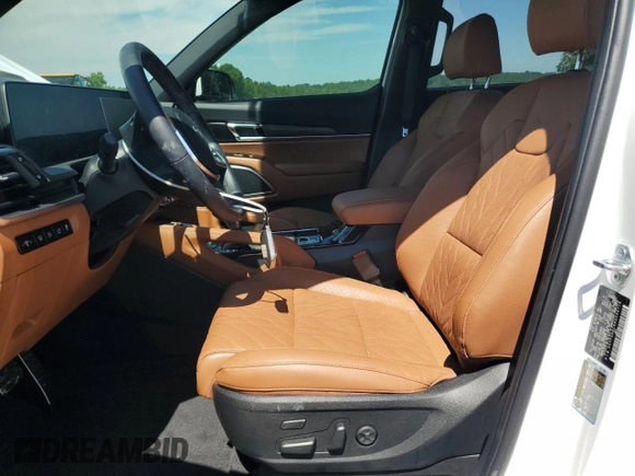 2024 Kia Telluride SX X-Line with VIN 5XYP5DGC6RG554710, listed as a Copart auction lot 63592275 with 11,513 mi miles and Salvage title. Bid and sale history available at DreamBid. Image 7.