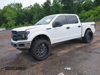 2019 Ford F-150 XL with VIN 1FTEW1EB2KKD98999, listed as a IAAI auction lot 42182839 with 162,098 mi miles and . Bid and sale history available at DreamBid. Image 2.