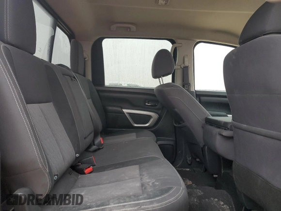 2021 Nissan Titan SV with VIN 1N6AA1EE3MN529038, listed as a Copart auction lot 45019855 with 66,400 mi miles and Salvage title. Bid and sale history available at DreamBid. Image 11.