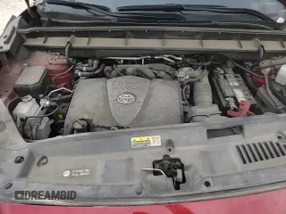 2022 Toyota Highlander Platinum with VIN 5TDFZRAH7NS096092, listed as a Copart auction lot 57278825 with 48,181 mi miles and Salvage title. Bid and sale history available at DreamBid. Image 14.