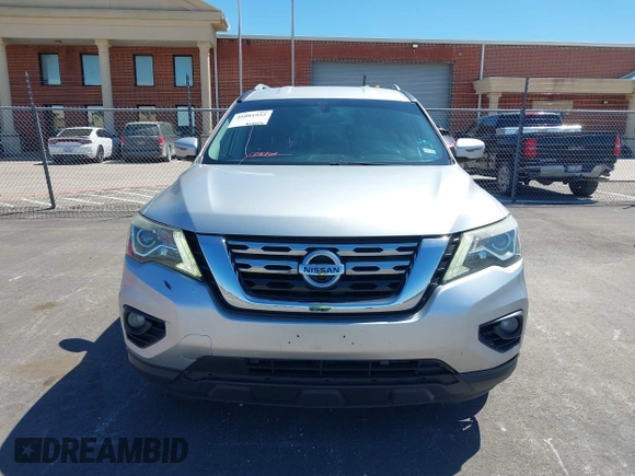 2018 Nissan Pathfinder SL with VIN 5N1DR2MN2JC628615, listed as a IAAI auction lot 41881932 with 122,404 mi miles. Bid and sale history available at carsss.com. Image 12.