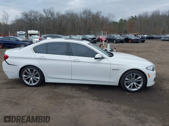2014 BMW 5 Series 535i xDrive with VIN WBA5B3C57ED537549, listed as a IAAI auction lot 41047583 with 69,005 mi miles and . Bid and sale history available at carsss.com. Image 13.