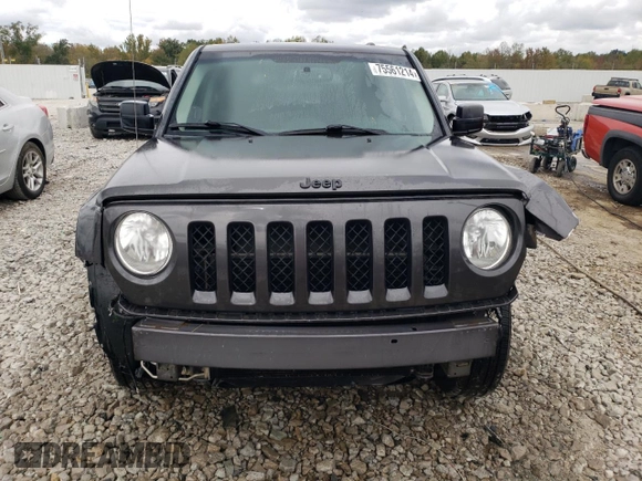 2015 Jeep Patriot Altitude Edition with VIN 1C4NJPBA3FD400167, listed as a Copart auction lot 75561214 with 145,003 mi miles and Non Repairable. Bid and sale history available at carsss.com. Image 5.
