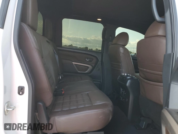 2021 Nissan Titan SV with VIN 1N6AA1EDXMN506587, listed as a Copart auction lot 85530864 with 94,339 mi miles and Salvage title. Bid and sale history available at DreamBid. Image 10.