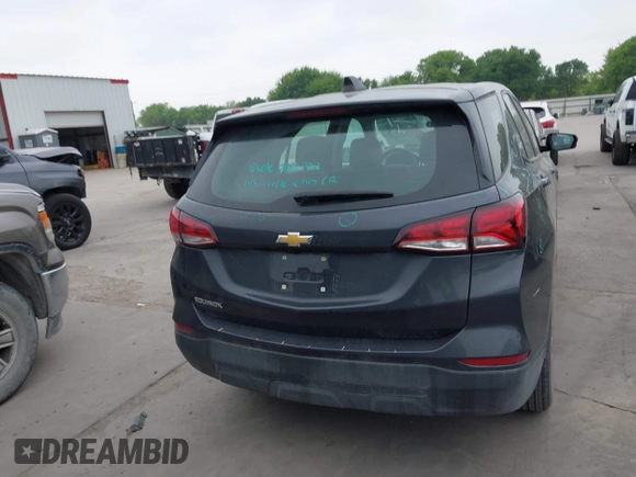 2022 Chevrolet Equinox LS with VIN 3GNAXHEVXNS179349, listed as a IAAI auction lot 41921140 with 40,577 mi miles and . Bid and sale history available at DreamBid. Image 16.